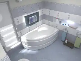 Акриловая ванна Bas Сагра 160х100 R без гидромассажа