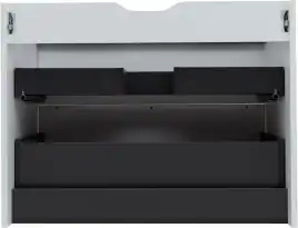 Тумба под раковину Aquanet Вита 80 белый матовый, подвесная, 330475