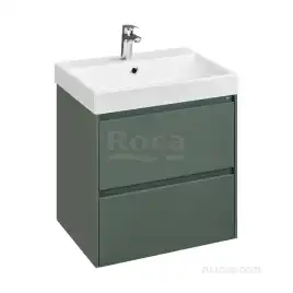 Тумбы под раковину Roca Ona 60 A857613513 подвесная, цвет, Зеленый матовый