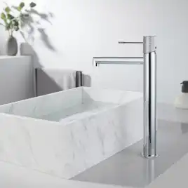 Смеситель для накладной раковины Vincea Desire VBF-1D2CH однорычажный, хром