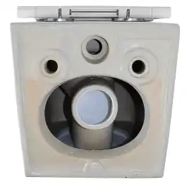 Унитаз подвесной Azario Cascad AZ-2303-A подвесной, безободковый, со смывом 