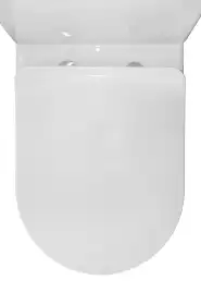 Унитаз напольный Azario Renda AZ-8693 безободковый, с бачком и сидением микролифт, Белый глянцевый