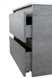 Тумба под раковину BelBagno KRAFT-700-2C-SO-CG подвесная Cemento Grigio