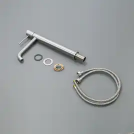Смеситель для раковины AVS Slimmer 811-101-BN высокий, брашированный никель