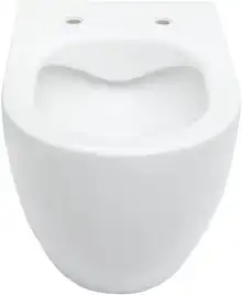 Подвесной безободковый унитаз Allen Brau Reality 4.32006.20 без сиденья, белый глянец