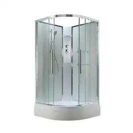 Душевая кабина AvaCan EM3080NT 80x80 см, средний поддон, без крыши