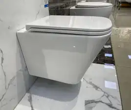 Унитаз подвесной AVS Модерн 801-0042-P-T2-GW безободковый, со смывом Торнадо, белый