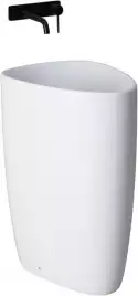 Раковина напольная Allen Brau Infinity 44х58х86 4.21016.20, Белая глянцевая