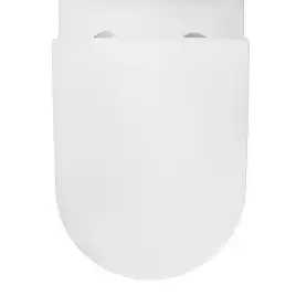 Унитаз напольный Azario Maro AZ-2125 безободковый, с бачком и сидением микролифт, Белый глянцевый