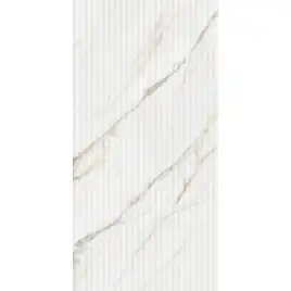 Керамогранит AVS by Italian Design Calacatta Arte Verticale 60x120 Moon Light Stone, белый
