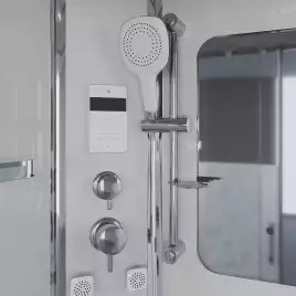 Душевая кабина Niagara Ultra 120х80х220 NG-307-01L высокий поддон, с гидромассажем