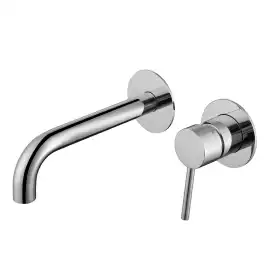 Смеситель для раковины Abber Wasser Kreis AF8112 встраиваемый, с внутренней частью, Хром