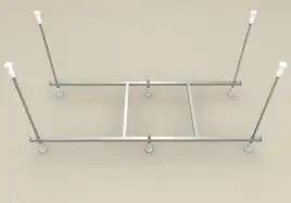 Сборный каркас к ванне Aquatek Мия 100см (шпильки)