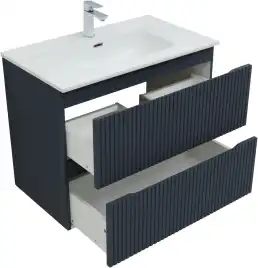 Тумба под раковину Aquanet Джейн (Flat) 80 маренго 335429