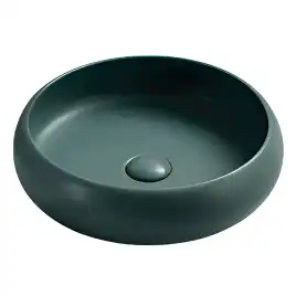 Раковина AVS Мерида 42x42 изумрудная матовая