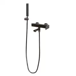 Смесители для ванны AVS Cube 811-211-GM, оружейная сталь