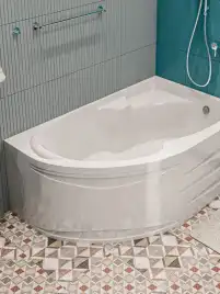 Акриловая ванна 1Marka DIANA 150x90 Асимметричная Белая Правая 01ди1590п