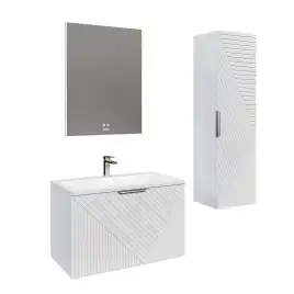 Тумба под раковину Grossman Блисс 70 подвесная, белая матовая (107052)