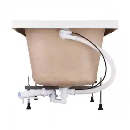 Акриловая ванна Santek Тенерифе 150х70 1WH302213 прямоугольная, Белая