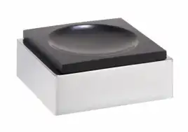 Мыльница черная 10,5 см BEMETA GAMMA хром 145408312