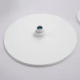 Встраиваемая душевая система AVS SLIMMER 811-141-MW с изливом, белый матовый