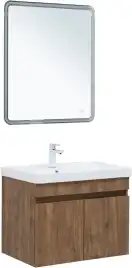 Тумба под раковину Aquanet Оптима 70 дуб рустикальный , 344796