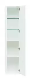 Шкаф-пенал для ванной Aquanet Lino 35 белый матовый 253909
