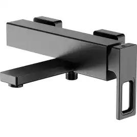 Смеситель для ванны Gappo G3217-9  с коротким изливом, Оружейная сталь