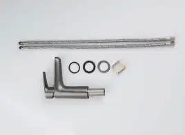 Смеситель для раковины Aquatek Бетта AQ1110BGM, Оружейная сталь