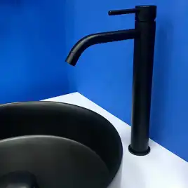 Раковина AVS Джули 36х36 черная матовая