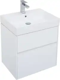 Тумба под раковину Aquanet Бруклин 60 белый 203958