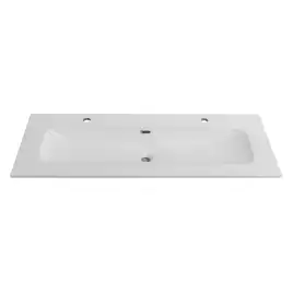 Керамическая раковина с одной чашей и двумя отверстиями под смеситель CEZARES CZR-8073-120-1-2