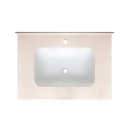 Раковина мебельная AVS Шарм 80x56 белая/кремовая