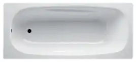 Стальная ванна BLB Universal Atlantica 150х75 B55U б/руч без отверстий для ручек, Белая