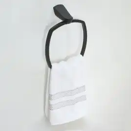 Полотенцедержатель AVS Neo, черный, кольцо