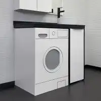 Тумба с умывальником Comforty Лозанна 100 Белый, 00-00013800