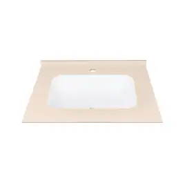 Раковина мебельная AVS Шарм 80x56 белая/кремовая