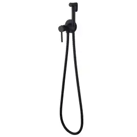 Смеситель ABBER Wasser Kreis AF8125B с гигиеническим душем, черный матовый