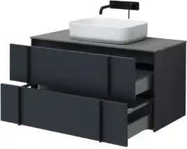 Тумба под раковину Allen Brau Reality 100 1.32007.AM антрацит матовый