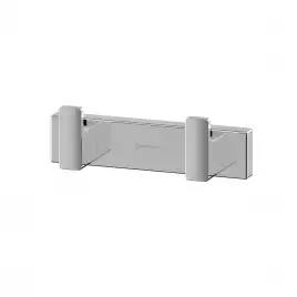 Крючок двойной Whitecross CUBO chrome, CU2412CR, Хром
