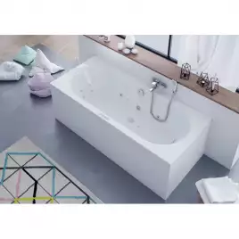 Акриловая ванна Excellent OCEANA 180х80 WAEX.OCE18WH прямоугольная, Белая