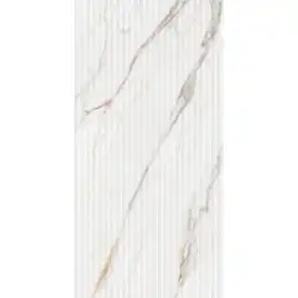 Керамогранит AVS by Italian Design Calacatta Arte Verticale 60x120 Moon Light Stone, белый