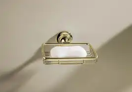 Мыльница для ванной Aquatek Классик AQ4533PG, Золото глянцевое