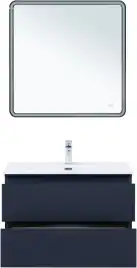 Тумба под раковину Aquanet Вега 2.0 80 маренго, подвесная, 337949