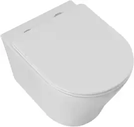 Унитаз подвесной Aquanet ZV-3 с сиденьем микролифт, белый