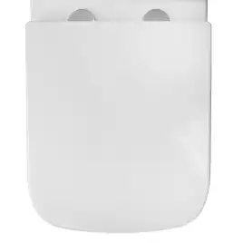 Унитаз напольный Azario Blaise AZ-55-1 безободковый, с бачком и сидением микролифт, Белый глянцевый