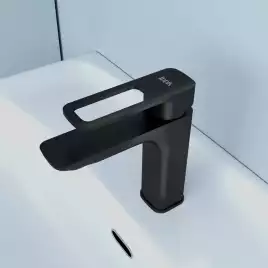 Смеситель для раковины IDDIS Slide SLIBL00i01  цвет, Матовый черный