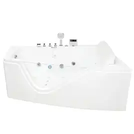 Акриловая ванна Gemy G9056 K R 170х130 с гидромассажем, правая