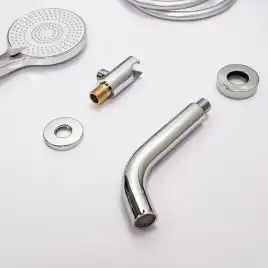 Встраиваемая душевая система AVS SLIMMER 811-141-CR с изливом, хром