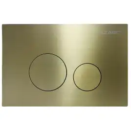 Кнопка смыва AZARIO NEW-TS AZ-SS-002-G, Золото матовое